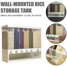 Wall-Mounted Assorted Grain Rice Bucket 